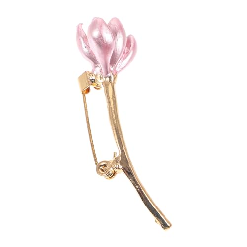 SHERCHPRY Seerosenbrosche Anzugbrosche Blumennadel Anzugnadel Blumenbrosche weihnachtsgeschenke weihnachts präsente Metall Stift Blumenkragenstich Korsage Fräulein Zinklegierung Rosa von SHERCHPRY