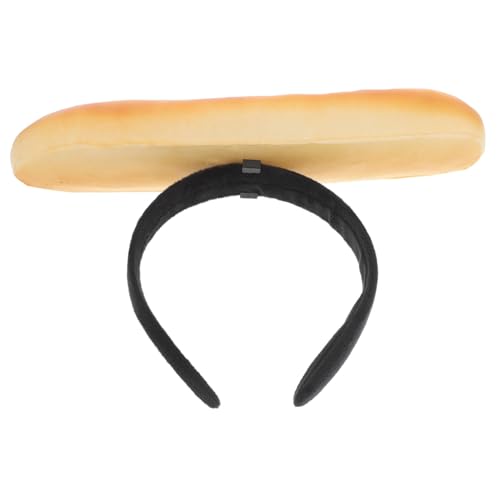 SHERCHPRY Kreativer Brot-haarreifen Für Lustiger Food-haarzug Für Cosplay Partys Und Festivals Vielseitiges Accessoire Für Anlässe von SHERCHPRY