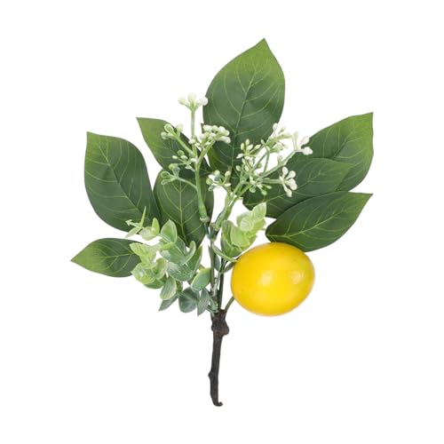 SHERCHPRY Chic Künstliche Zitronenblüten Zweig Für Wohnkultur Dekoration Für Wohnräume Und Besondere Anlässe Langlebig Und von SHERCHPRY