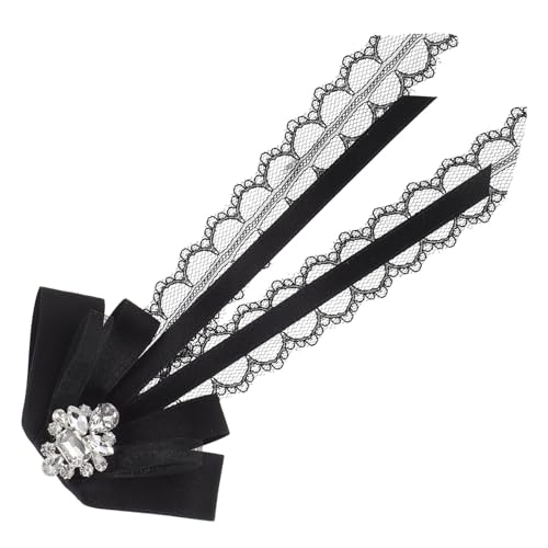 SHERCHPRY Schal-brosche Für Damen Mit Schleifen-design Vielseitiges Accessoire Für Hemden Und Blusen Für Anlässe Und Besondere Langlebig Und Dekorativ Netzmaterial von SHERCHPRY