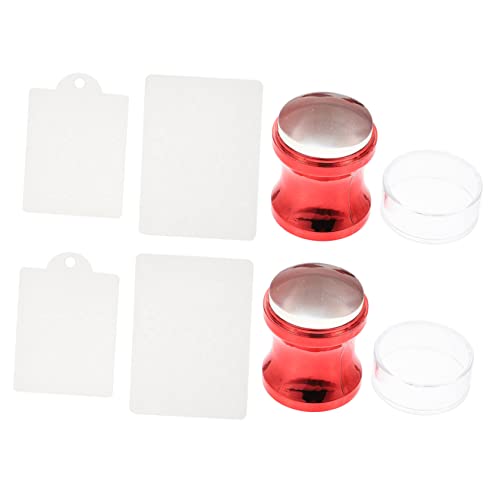 SHERCHPRY Stempel Nägel Aus Silikon Mit Scraper Für Nagelstudio Und Heimanwendung Nagelstempel Für Einfaches Nageldesign Und Diy Nailart-zubehör von SHERCHPRY