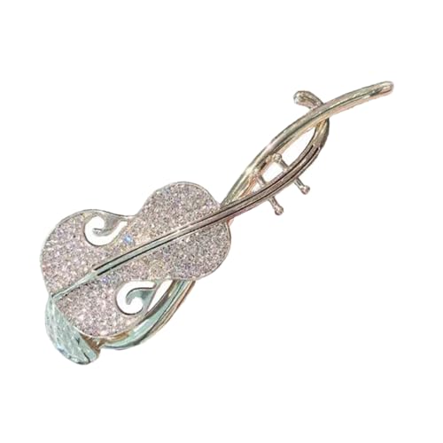 SHERCHPRY Strass-drehclip Spiralhaarnadel Haarschmuck Haarspangen Schnappen Haarspangen Für Mädchen Haarspangen Für Dickes Frauenhaar Haarspange Für Frauen Federzubehör Golden Legierung von SHERCHPRY