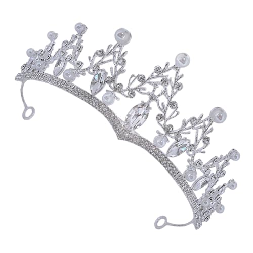 SHERCHPRY Zinklegierung Strass Tiara Frauen Hochzeit Krone Stirnband Damen Geburtstag Brautpartys Kopfschmuck Für Formelle Anlässe von SHERCHPRY