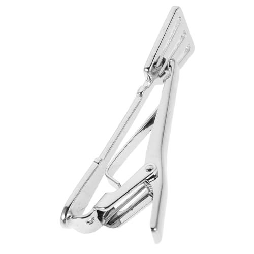 SHERCHPRY Tie Clip Kreatives Spatula Design Aus Metall Für Herren Einzigartiger Krawattenhalter Für Business Hochzeit Party Robuster Stilvoller Klammerclip Für Verschiedene Krawattenbreiten von SHERCHPRY