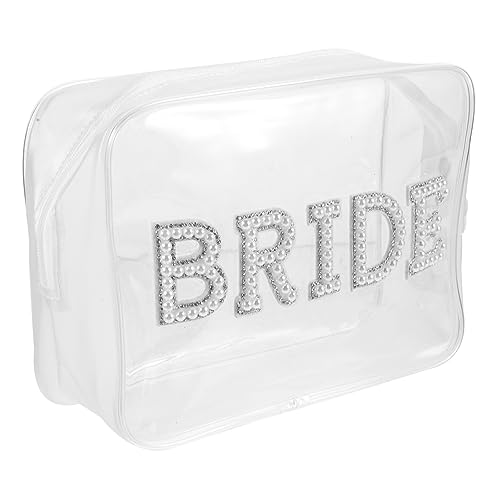 SHERCHPRY Transparente Kosmetiktasche für Damen Make Up Beutel für Toilettenartikel und Kleine Gegenstände TSA Freundlich Reisen Praktischem Reißverschluss von SHERCHPRY