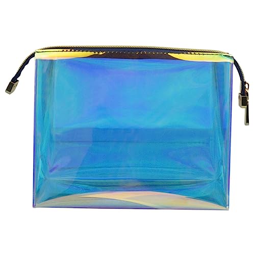 SHERCHPRY Transparente Make-up-Tasche Tragbare Kosmetiktasche Praktischer Reise-Organizer Wasserdichter Aufbewahrungskoffer Für Kleine Utensilien Outdoor-zubehör Für Täglichen Gebrauch von SHERCHPRY