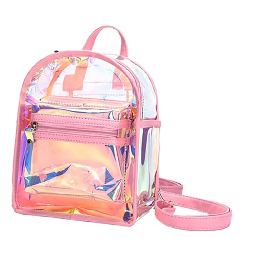 SHERCHPRY Transparenter Holographischer Rucksack Für Damen Modischer Softshell-Rucksack Für Konzerte Luminous Tasche Für Reisen Vielseitige Und Stilvolle Umhängetasche SHERCHPRY Transparenter Holographischer Rucksack Für Damen Modischer Softshell-Rucksack Für Konzerte Luminous Tasche Für Reisen Vielseitige Und Stilvolle Umhängetasche von SHERCHPRY