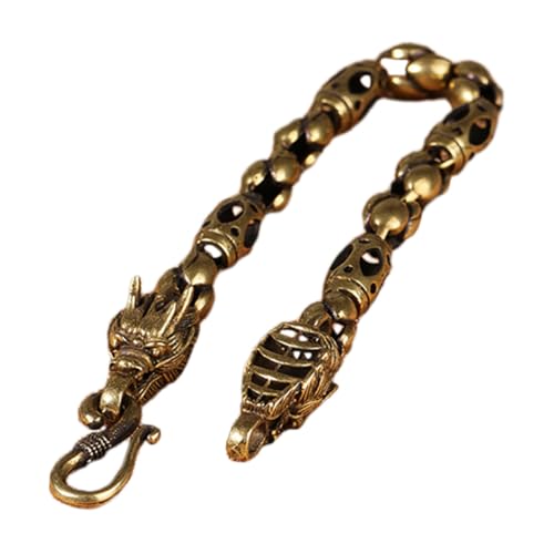 SHERCHPRY Vintage Dragon Armband Herren Schmuck Retro Kupferfarbenes Drachen Cooles Statement Accessoire als für Freund Geburtstag von SHERCHPRY