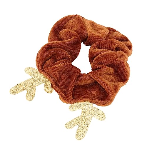 SHERCHPRY Weihnachts Haargummi aus Dehnbarem für Damen Modischer Haarring Elch Design für Festliche Anlässe und Alltagslooks von SHERCHPRY