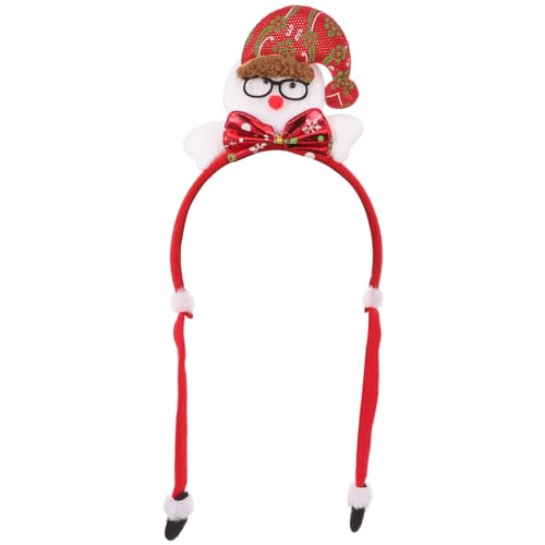 SHERCHPRY Weihnachts-Stirnband mit langen Beinen Weihnachtskostüm Elch-Stirnband Stirnbänder weihnachtsverkleidung weihnachts verkleidung Haarschmuck für den Urlaub Party-Kopfbedeckung Vlies von SHERCHPRY