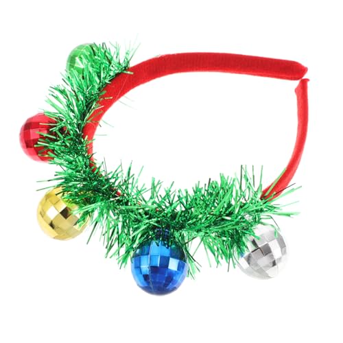 SHERCHPRY Weihnachts-stirnband Für Mädchen Mit Disco- -design Festliche Haaraccessoires Für Mas-party Dekorative Weihnachtsbaum-kopfbedeckung Einfach Zu Und Langlebig von SHERCHPRY