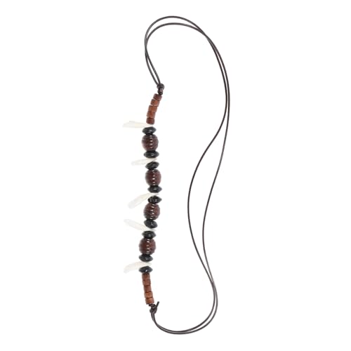 SHERCHPRY Wolf Zahn Halskette für Männer Personalisierte Stammes Halskette Robuste Langlebige Nackenkette Stilvolles Zubehör für Besondere Anlässe von SHERCHPRY