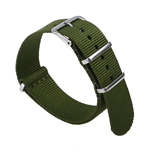 SHERCHPRY gewebtes Uhrenarmband Uhr- und Bandverbindung angenehm zu tragendes Uhrenarmband Eisrasiermaschine Nylon-Uhrenarmband Uhrenarmbänder aus Nylon 22 mm Uhrenarmband wasserdicht Gurt von SHERCHPRY