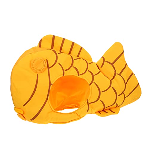 SHERCHPRY süße Kopfbedeckung Hüte hutschachtel Männer Hut Plüsch hut kuscheltier Mützen für Männer Cosplay-Kopfbedeckung Plüsch-Cosplay-Spielzeug Karikatur Taiyaki Japan Kind PP Baumwolle von SHERCHPRY