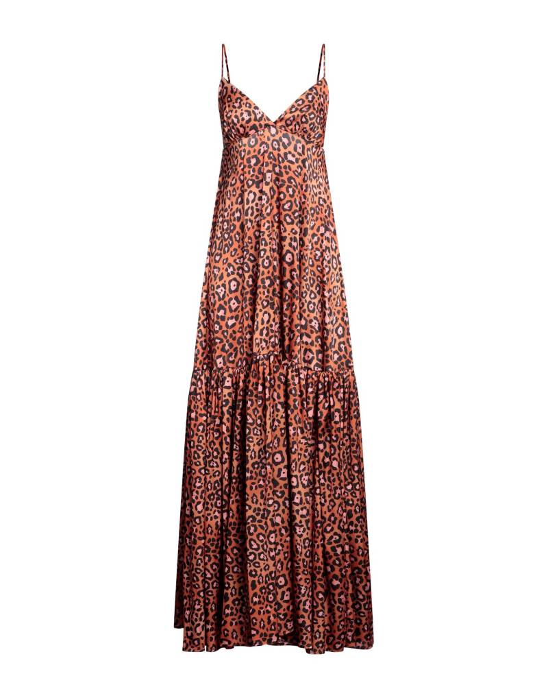 SHERRY BE Maxi-kleid Damen Rostrot von SHERRY BE