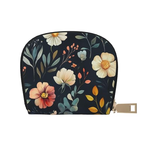 SHFJASBNUMG Bunte abstrakte Malerei, Ledertasche, bunte Linien, Geldbörse, abstrakte Malerei, Karten-Set, Hotelgäste – Schlüsselkarte und Belohnungsmitgliederaufbewahrung, 9 x 11 cm, A16, 9X11CM von SHFJASBNUMG