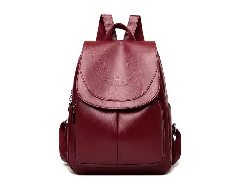 SHG Freizeitrucksack ֎ Rucksack Cityrucksack Tagesrucksack Schulrucksack Damen Mädchen Y022 (Rot), Festival Freizeit Reise Sport Arbeit Schule Uni Konzerte von SHG