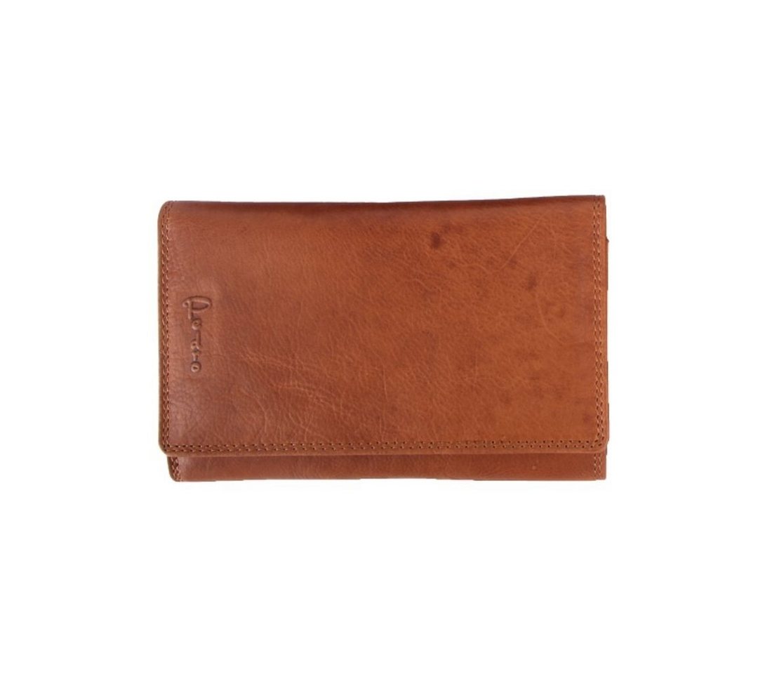SHG Geldbörse ☼Damen Leder Börse Portemonnaie Frauen Geldbeutel Brieftasche, Münzfach, Reißverschluss, Kreditkartenfächer, RFID Schutz von SHG