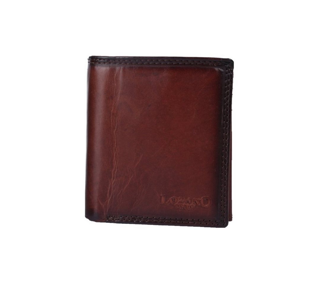 SHG Geldbörse Geldbörse Leder Börse Portemonnaie Brieftasche Münzfach RFID Schutz von SHG