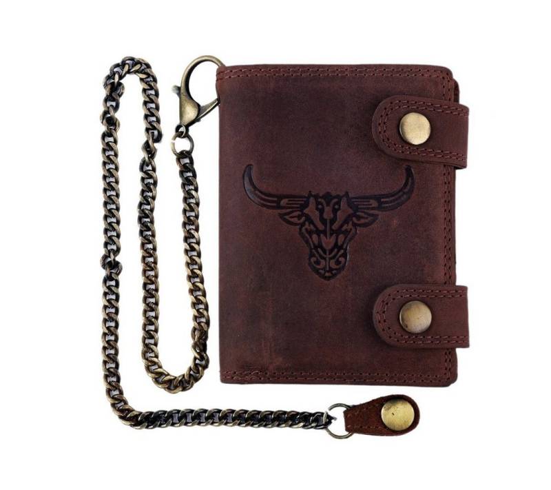 SHG Geldbörse ◊ Herren Geldbörse Leder Portemonnaie Brieftasche Geldbeutel Börse, Brieftasche mit Münzfach von SHG