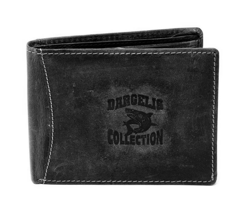 SHG Geldbörse ⌂ Herren Leder Börse Portemonnaie Geldbeutel Brieftasche Münzfach (Herren Geld-Börse Damen Portemonnaie, Echt-Leder Geldbörse), RFID Schutz von SHG