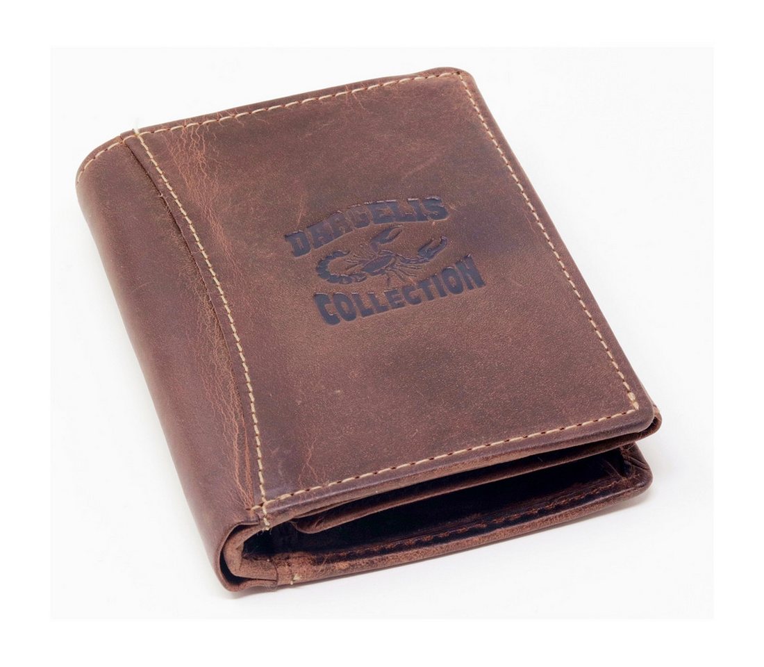 SHG Geldbörse Herren Leder Börse Portemonnaie Geldbeutel Brieftasche Münzfach von SHG