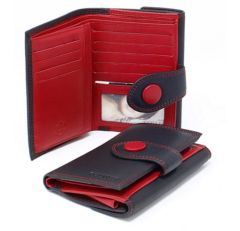 SHG Geldbörse Portemonnaie Geldbörse Damen Geldbörse Leder Frauen Geldbeutel von SHG