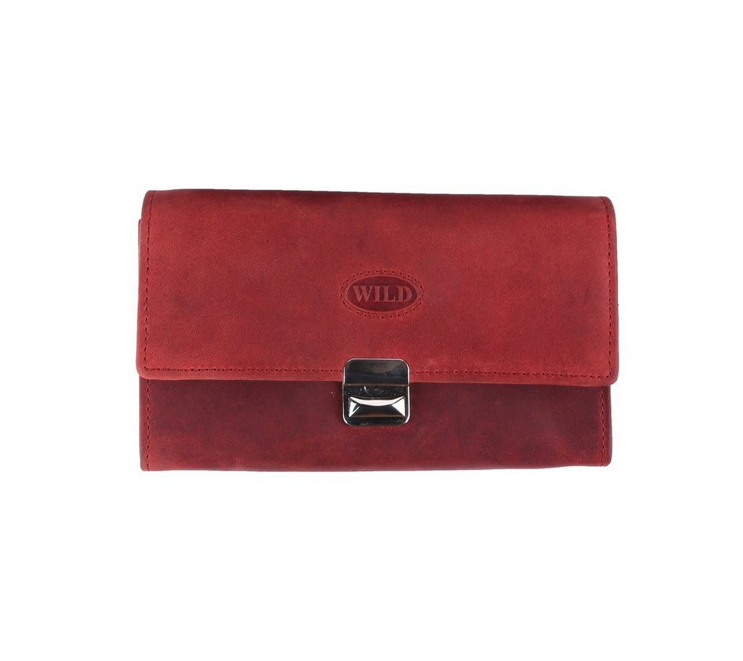 SHG Kellnerbörse ֎ Kellnerbörse Kellner*innen Servicekräfte Taxifahrer*innen (Gastro Ledergeldbörse), Münzfach, Druckknopfverschluss, Kreditkartenfächer, RFID Schutz von SHG