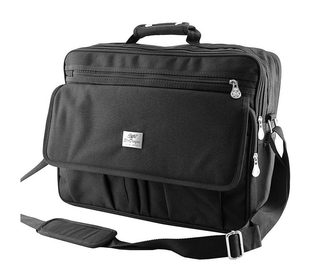 SHG Messenger Bag Arbeitstasche Umhängetasche Flugbegleiter Schultertasche von SHG