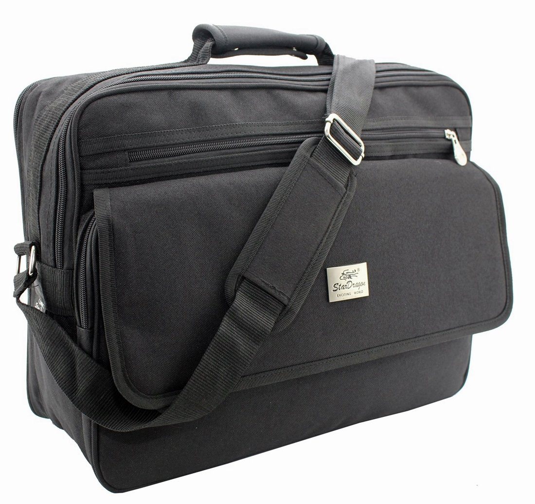 SHG Messenger Bag Herren Umhängetasche Schultertasche Citybag Flugbegleiter von SHG