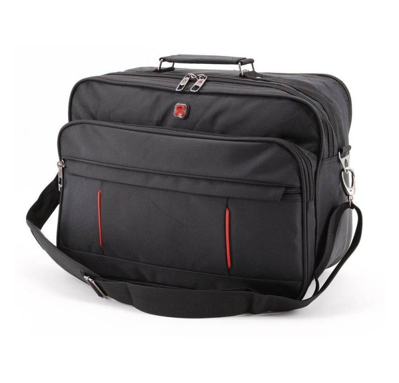 SHG Messenger Bag ◊ Laptop Umhängetasche Business Notebook Arbeitstasche Herren UNI von SHG
