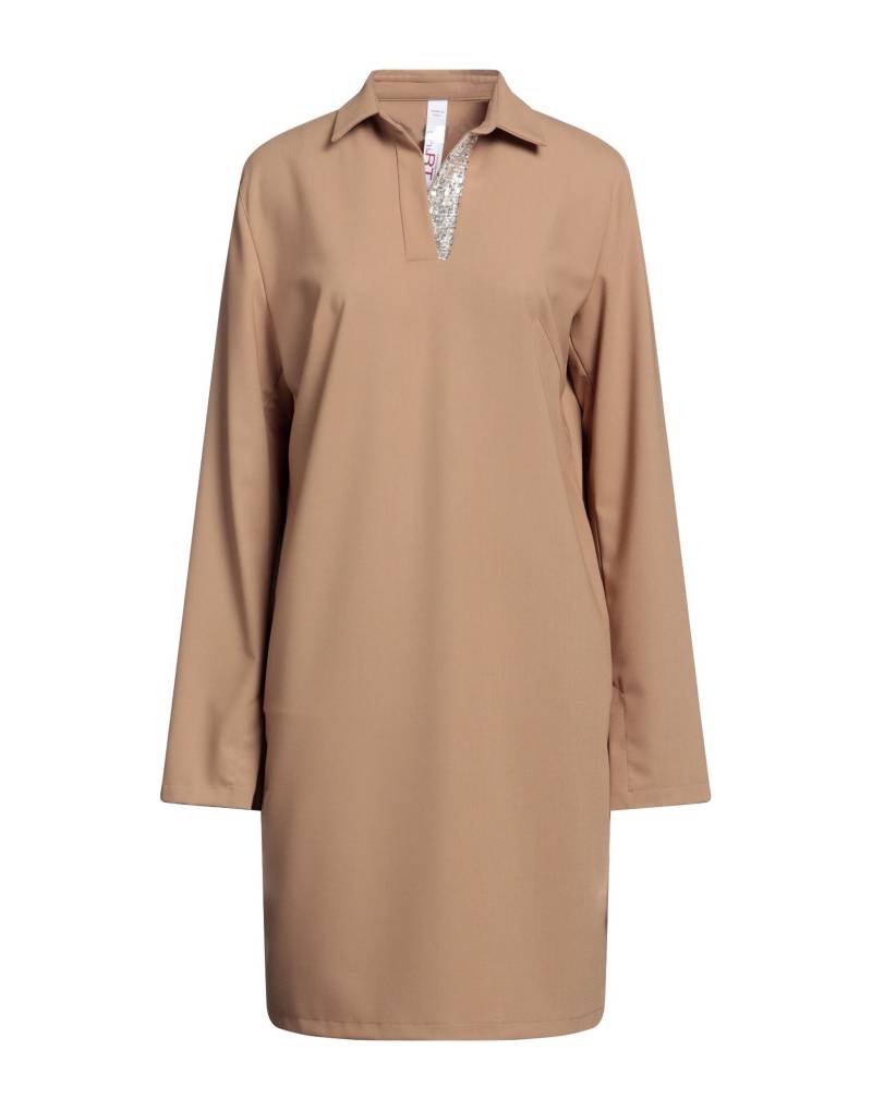 SHI.RT Milano Midi-kleid Damen Kamel von SHI.RT Milano