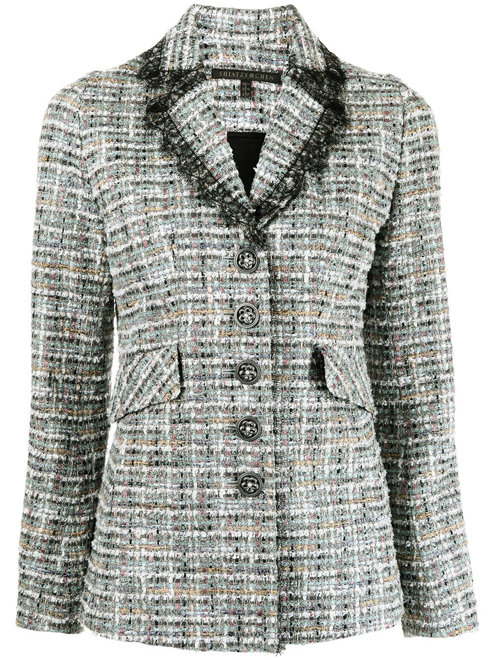 SHIATZY CHEN Klassischer Tweed-Blazer - Mehrfarbig von SHIATZY CHEN