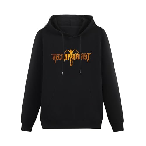 SHIGE Necrophagist Epitaph Men's Hoody Black L von SHIGE