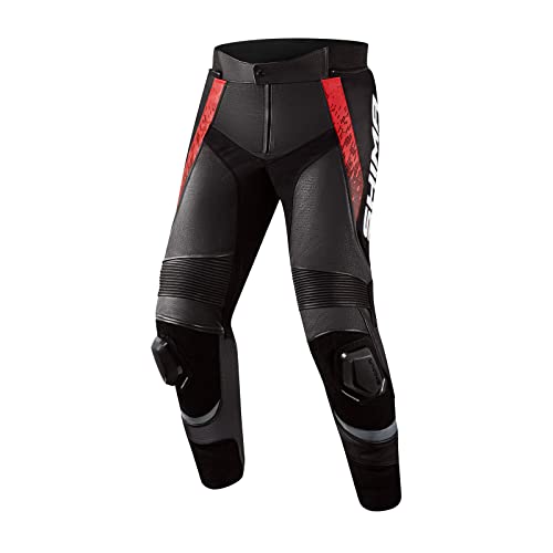 SHIMA Herren STR 2.0 Motorradhosen, Rot, 54 von SHIMA