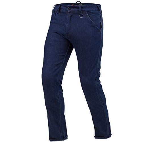 SHIMA Herren Tarmac 3 Motorradjeans, Raw Denim, 36 von SHIMA