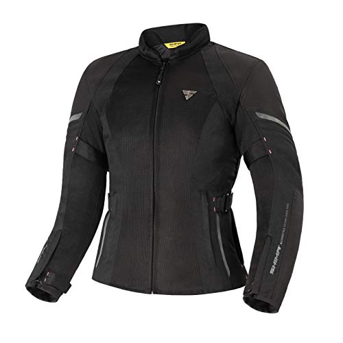 SHIMA Damen Jet Motorradjacke, Schwarz, XL von SHIMA