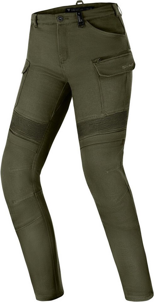SHIMA Motorradhose Giro 3.0 Damen Motorrad Textilhose Knieprotektoren enthalten von SHIMA