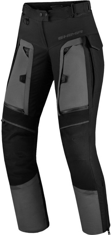 SHIMA Motorradhose Hero 2.0 wasserdichte Damen Motorrad Textilhose Knieprotektoren enthalten,wasserdicht von SHIMA
