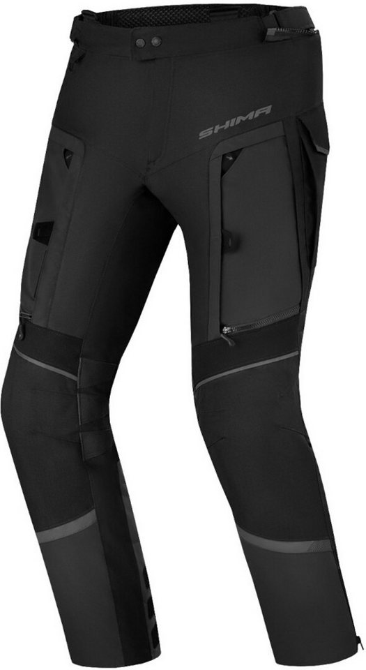 SHIMA Motorradhose Hero 2.0 wasserdichte Motorrad Textilhose (wasserdicht) Knieprotektoren enthalten,wasserdicht von SHIMA