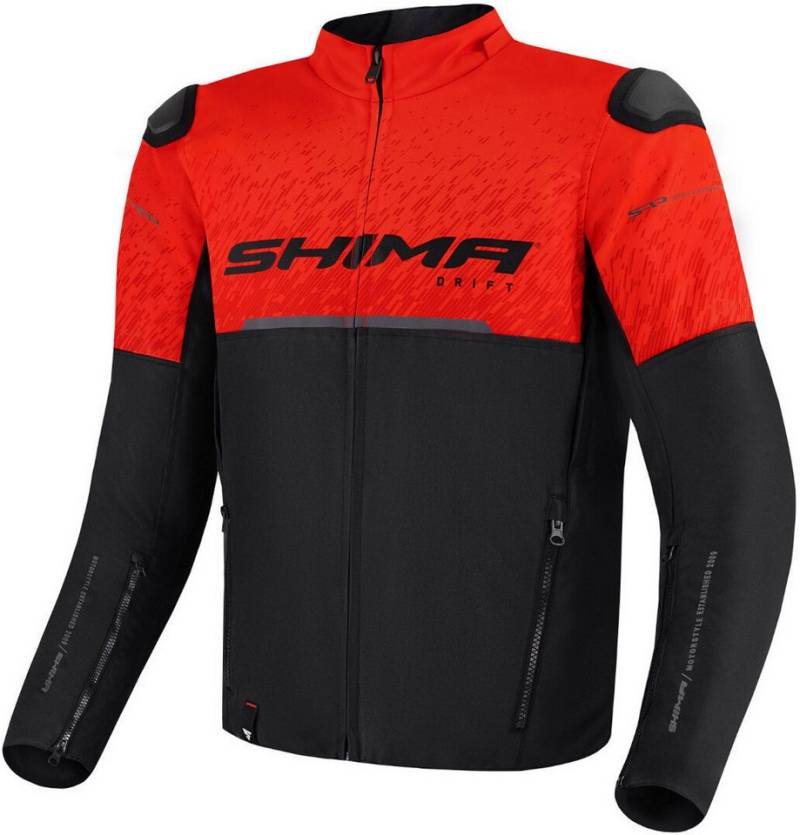 SHIMA Motorradjacke Drift Motorrad Textiljacke Rückenprotektor enthalten von SHIMA