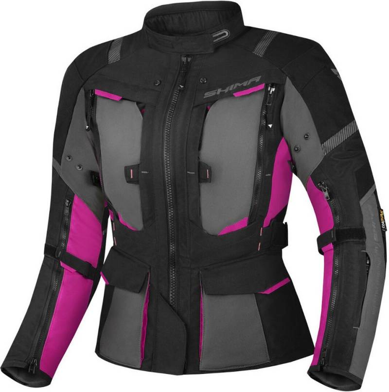 SHIMA Motorradjacke Hero 2.0 wasserdichte Damen Motorrad Textiljacke Rückenprotektor enthalten,wasserdicht von SHIMA