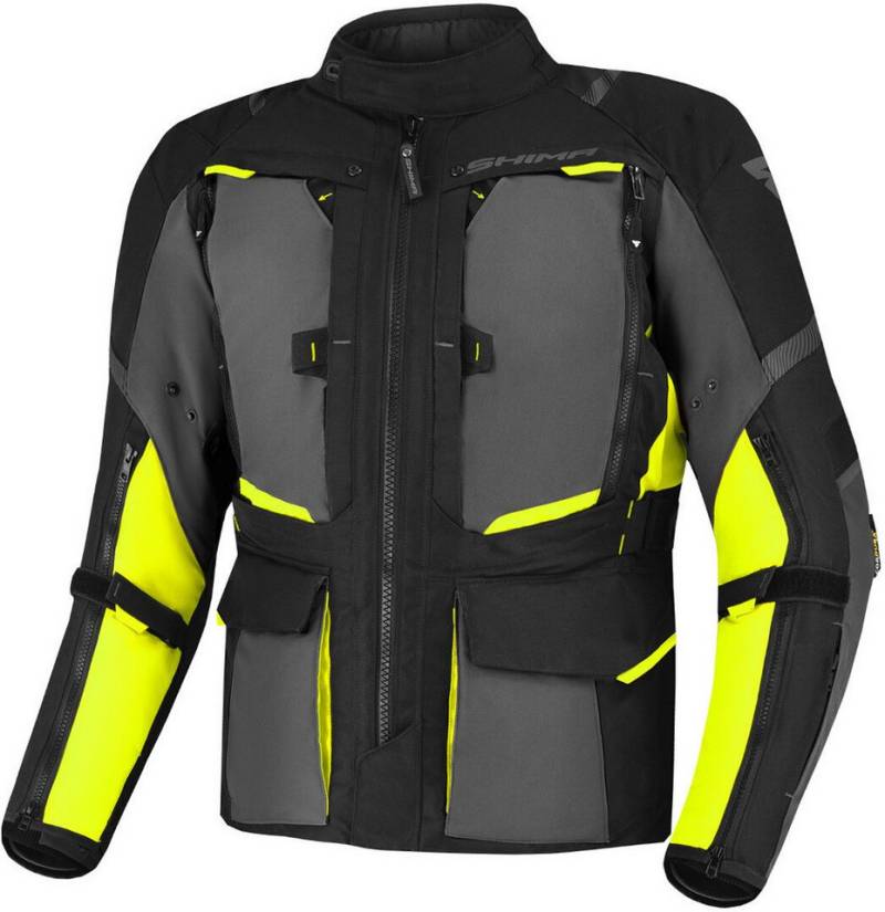 SHIMA Motorradjacke Hero 2.0 wasserdichte Motorrad Textiljacke Rückenprotektor enthalten,wasserdicht von SHIMA