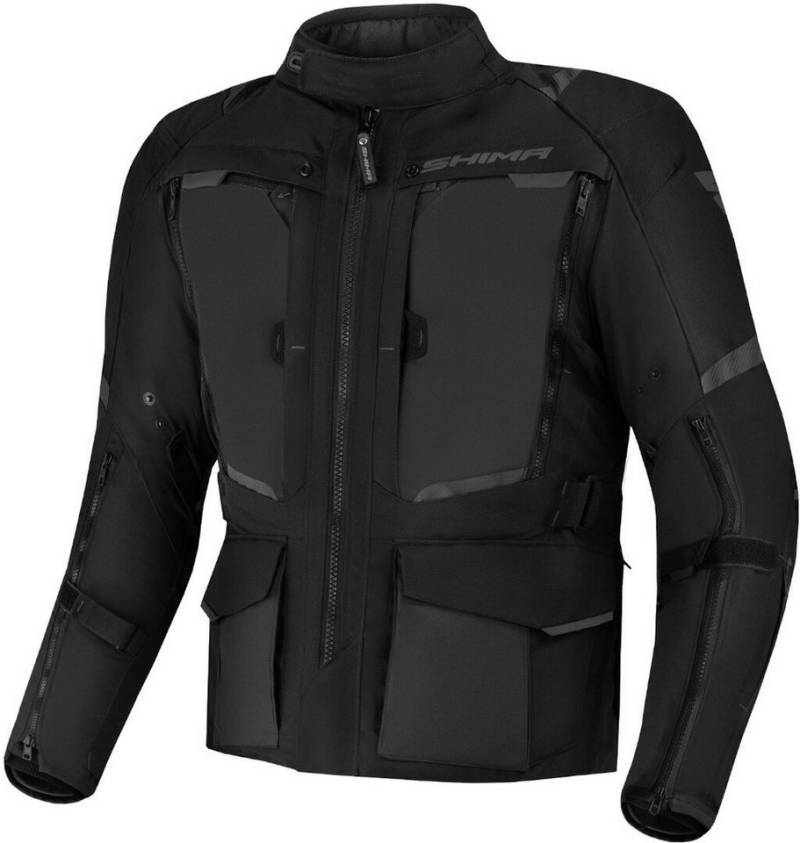 SHIMA Motorradjacke Hero 2.0 wasserdichte Motorrad Textiljacke Rückenprotektor enthalten,wasserdicht von SHIMA