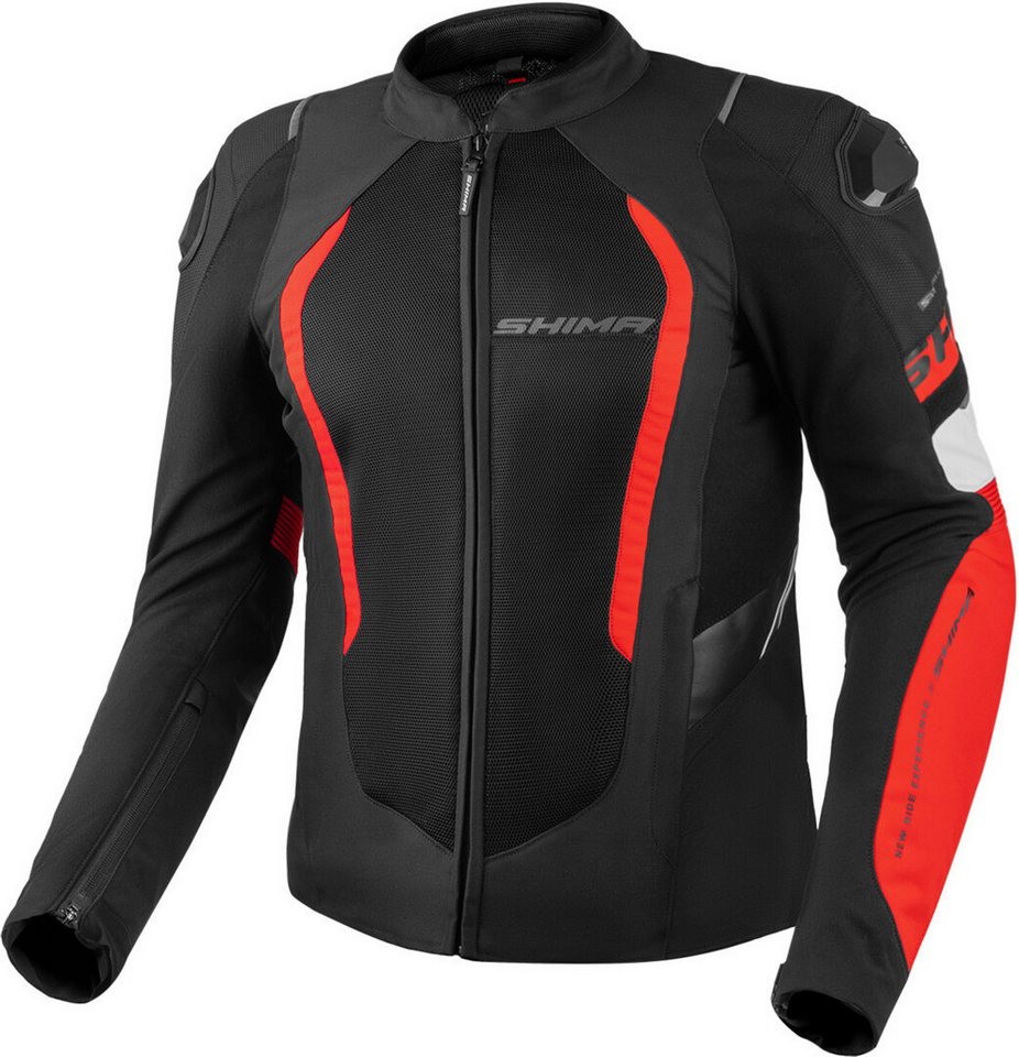 SHIMA Motorradjacke Mesh Pro 2.0 Motorrad Textiljacke (wasserdicht) Rückenprotektor enthalten von SHIMA