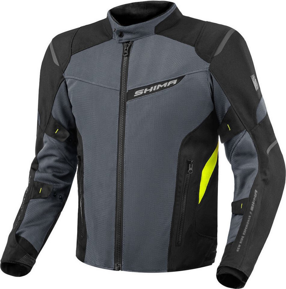 SHIMA Motorradjacke Rush 2.0 Vented wasserdichte Motorrad Textiljacke von SHIMA