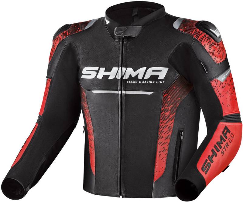 SHIMA Motorradjacke STR 2.0 Motorrad Lederjacke von SHIMA