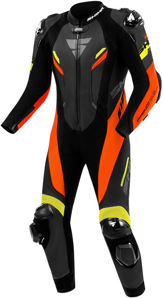 SHIMA Motorradkombi Hyper RS perforierte 1-Teiler Motorrad Lederkombi Rückenprotektor enthalten SHIMA Motorradkombi Hyper RS perforierte 1-Teiler Motorrad Lederkombi Rückenprotektor enthalten von SHIMA