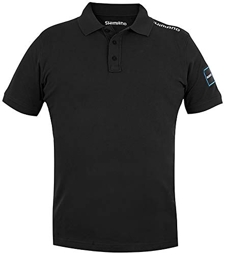 SHIMANO Apparel Aero Polo L Black - SHPOLO20AERL von SHIMANO
