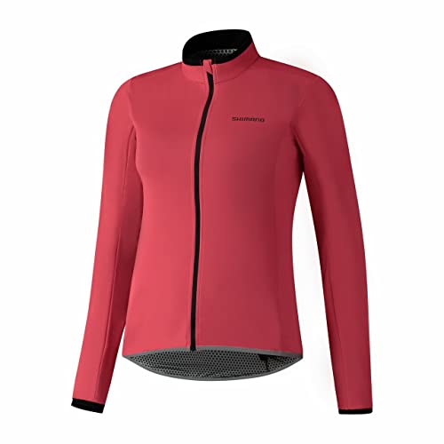 SHIMANO Damen W's Windflex Jacke, Teebeere, 38 von SHIMANO